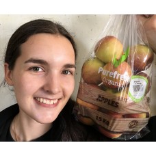 PUREFRESH ORGANIC FUJI APPLES 1.5 KG Bag (LARGE SIZE APPLES)
